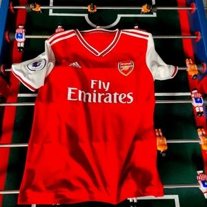 ARSENAL AUBAMEYANG EPL SOCCER JERSEY SIZE L